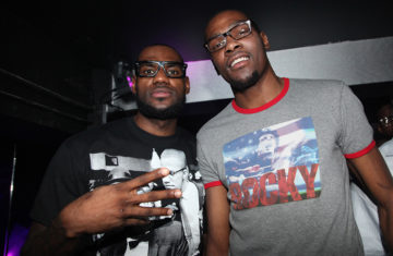 Kevin Durant and Lebron James